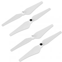 4 Pairs 9443 Carbon Fiber Propeller self-locking CW CCW Eliche Prop Blade Per DJI Phatom Vision FPV (Colore:bianco ) RC023