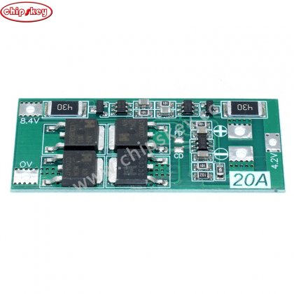 Balance Version 2S 20A 7.4V 8.4V 18650 Lithium battery protection board/BMS board standard/balance