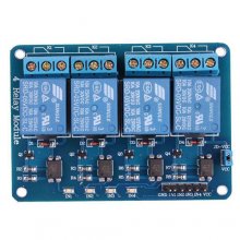 5V/12V MCU development board; 4 relay expansion board; support AVR/51/PIC; 4 Road Relay Module