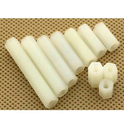 M3*25 Hexagon Female-Female Nylon column Price:100pcs