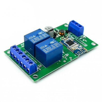 2 Channel Relay Module Bluetooth 4.0 BLE for Apple Android Phone IOT