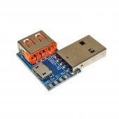 USB Male To Female To Micro USB Module Adapter For Arduino