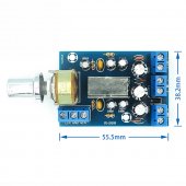 TEA2025B two-channel power amplifier board /2.0 computer speaker power amplifier board /hifi mini speaker circuit board