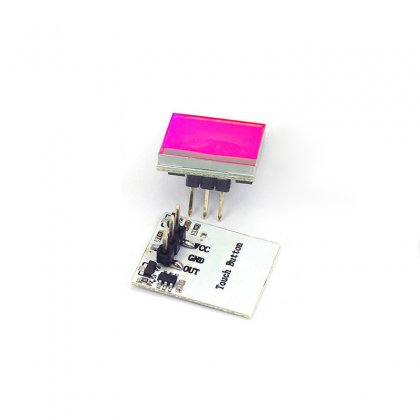 Red Capacitive Touch Switch HTTM Touch Button Sensor Module