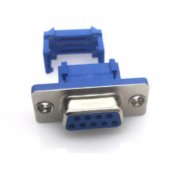 DIDC9 DB9 Female serial port CONNECTOR IDC crimp Type D-Sub RS232 COM CONNECTORS 9pin plug 9p Adapter FOR ribbon cable