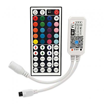 RGB Led Wifi Controller with IR and 44 key controller / 44key IR RGB Wifi