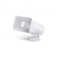 White outdoor horn speaker waterproof loud sound 30w loudspeaker siren