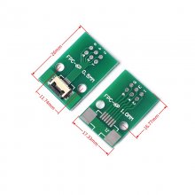 FFC / FPC soldered 0.5mm/1mm pitch connector adapter board 6P