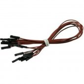 CAB_F-F 10pcs/set 30cm Female/Female Dupont Cable Brown For Breadboard