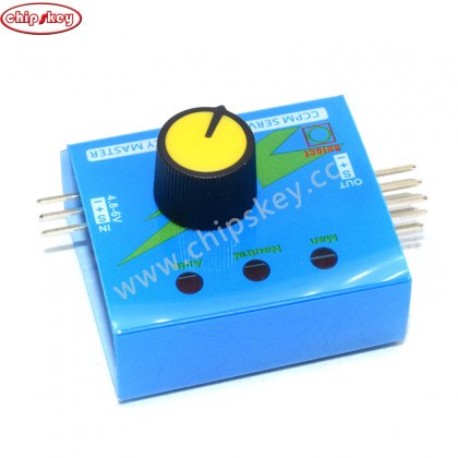 Simple Servo Tester, TITAN tester, tester, 3 gear switch with indicator light S812