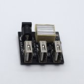 9V 12V to 5V 8A USB mobile power buck boost module 3-port USB mini charging module