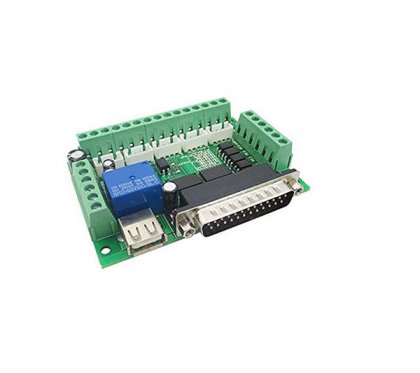 MACH3 CNC 5 Axis Interface Breakout Board For Stepper Motor Driver CNC Mill ST