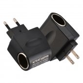 Car charger socket 220V to 12V 0.5A car power converter (AC / DC) / home cigarette lighter power converter / EU Plug