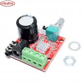 12V Mini Hi-Fi PAM8610 2X10W Audio Stereo Amplifier Board Dual Channel