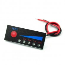 3S lithium battery 11.1V, full 12.6V /12V car battery indicator board