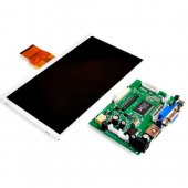 7 Inches Raspberry Pi LCD Display Screen TFT Monitor AT070TN90 with HDMI VGA Input Driver Board Controller