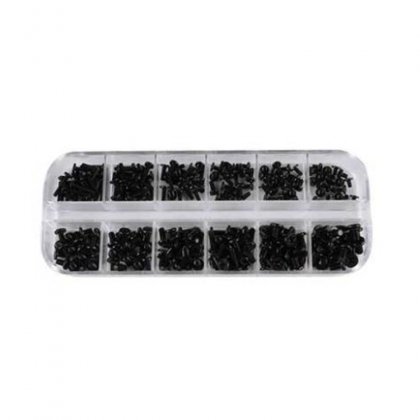 12 Lattice, M2 M2.5 Laptop Notebook Screws Set Computer Electronic Digital Mini Mechanical Assortment Repair Kit Hardware