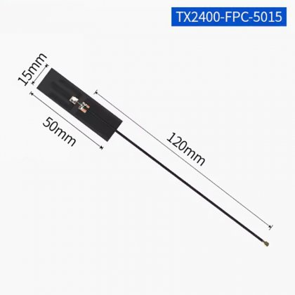 2.4G/3dBi/50*15mm 2.4 GHz Wifi Antenna IPEX 2.4GHz Embedded Antennas for Router Aircard Aerial 5.8GHz for Internet Signal IPX 5G Antenne