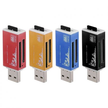 aluminum usb card reader