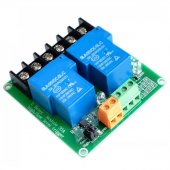 2 channel 5V 12V 24V 30A relay module for smart home PLC automation control