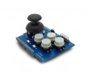 Arduino analog keyboard and mouse gamepad joystick shield