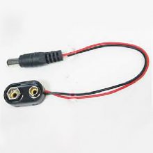 9V battery buckle power connection cable With 5.5*2.1 DC Plug I Type