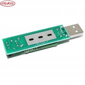 USB Load Tester Discharge Resistance USB Charge Current Detection USB Mini Discharge Load Resistor 2A / 1A Switch