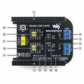 BeagleBone BB BLACK GPIO RS485 CAN Shield