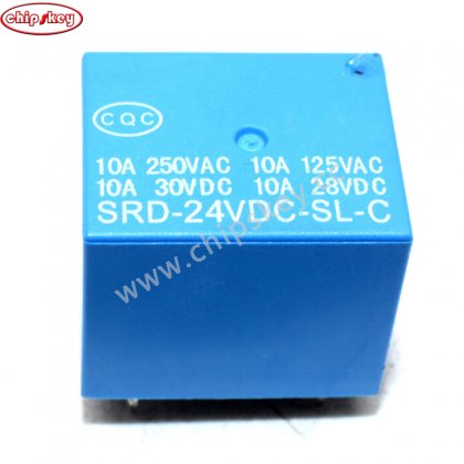 SRD-24VDC-SL-C DC24V 24V10A relay 5pins