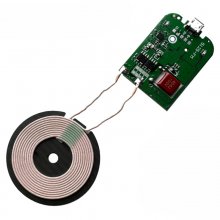 15W Micro USB Wireless Charger Transmitter Module Circuit Board QC/PD/QI Standard Fast Charging For iPhone