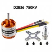 D2836 750KV Brushless Motor