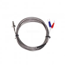 Thread M6 Screw Probe Temperature Sensor Thermocouple K Type Cable 5M 0-600 Degree 5*50mm Probe