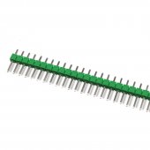 Green Header Pin Male 2.54 1*40