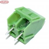 EK500A Screw Terminal Block 2 Positions 5mm 45 Degree