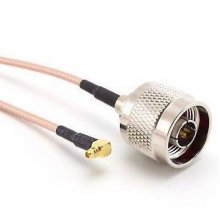 N-J Male inside to MCX Male inside 15CM RG316 Cable