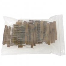 1100Pcs 0.1 ohm-10M ohm 1/2W metal film resistor 110 resistance value kits