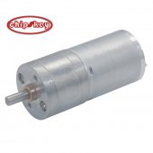 370 reduction motor dc gear motor 3 v and 24 v intelligent car 6 v133 turn----- Size parameters: reducer: 21 mm; Total length: 51 mm; Diameter 25 mm; Diameter of axle: 4 mm (dee); Axial length: 8 mm Reduction ratio, then; Function parameters: voltage: 6 v