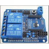 2 Channel Relay XBee BTBee Shield for Arduino