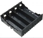 4pcs 18650 Battery Holder With Pins