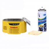 K-103 110V/220V 30W 0.6L Digital Ultrasonic Cleaner Cleaning Machine For Watch Electronic Accessories Jewellery Coin