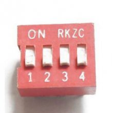Toggle Code Switches DS-04 4 Feet 2.54 Pitch
