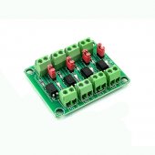 817 optocoupler / 4 way voltage isolation board / voltage control adapter module / photoelectric isolation module