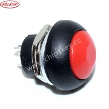 PBS-33B/Red 12mm Botton/Red 12mm No Self Lock Switch