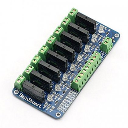 8-Channel 5V Solid State Relay Module Board
