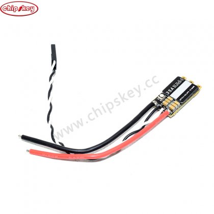 Readytosky 35A BLHeli_S BLS 2-6S Lipo ESC Built-in Programmable RGB LED D-Shot 150/300/600 ONESHOT125 For RC FPV Quadcopter