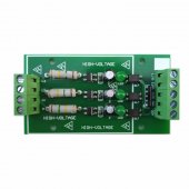 3 Channels 220V AC optocoupler module / 220V optocoupler isolation / 220V voltage detection can be connected to PLC