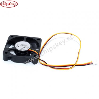 EFB0512MA 5010 5cm 12V 0.12A dual ball CPU mute cooling fan 3Wires