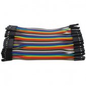 10CM Rainbow Cable 40P Female to Female