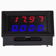 LED dual display digital meter with four digit display DC voltage and current meter, high-precision DC0-500V10A