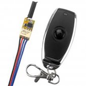 Push Button Mini Relay Contact RF Wireless Switches 3.7v 4.2v 5v 6v 7.4v 9v 12v 433 Smart Home Mirco Tiny RF Momentary Remote Switches